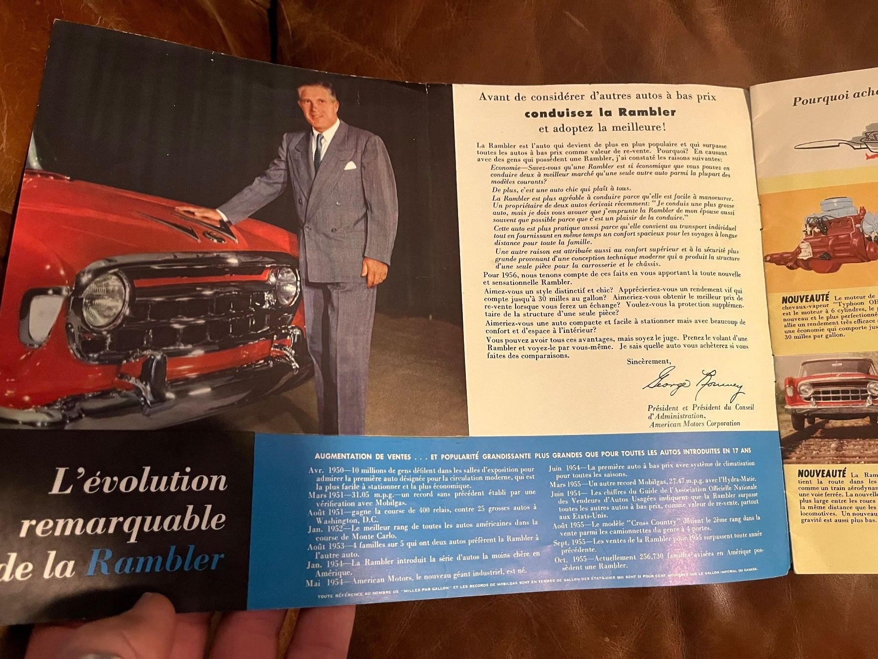 Documenti: 1956 NASH RAMBLER PROSPEKT ORIGINAL SELTEN – Usato da Balterswil venduto da MR_FEELGOOD 2