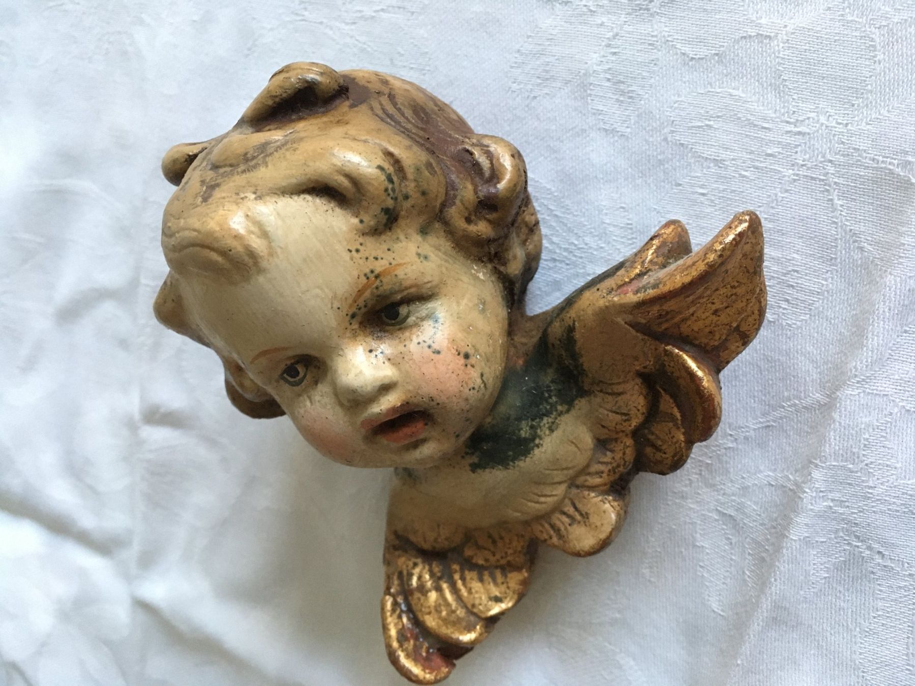 Statuette: Engel Holz Antik – Usato da Lyss venduto da Punktum01 2