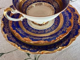 Sammeltasse mit Goldverzierung, Kronach Bavaria