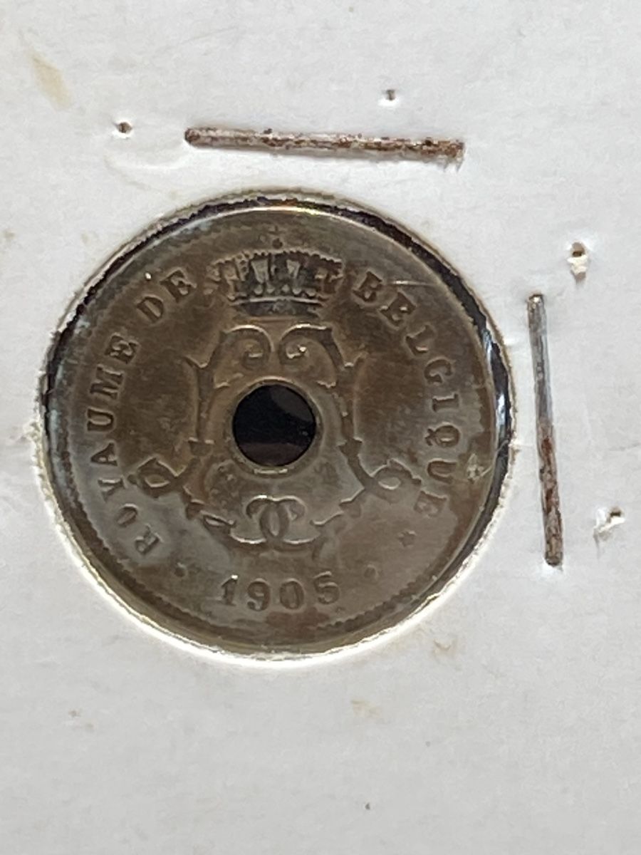 Tutti le monete: Belgique - 5 centimes - 1905 – Usato da Payerne venduto da Mike1682 1