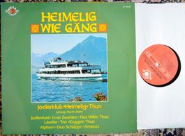Heimelig Wie Gäng   Ländler-Trio Zoggeli Thun LP GEWASCHEN