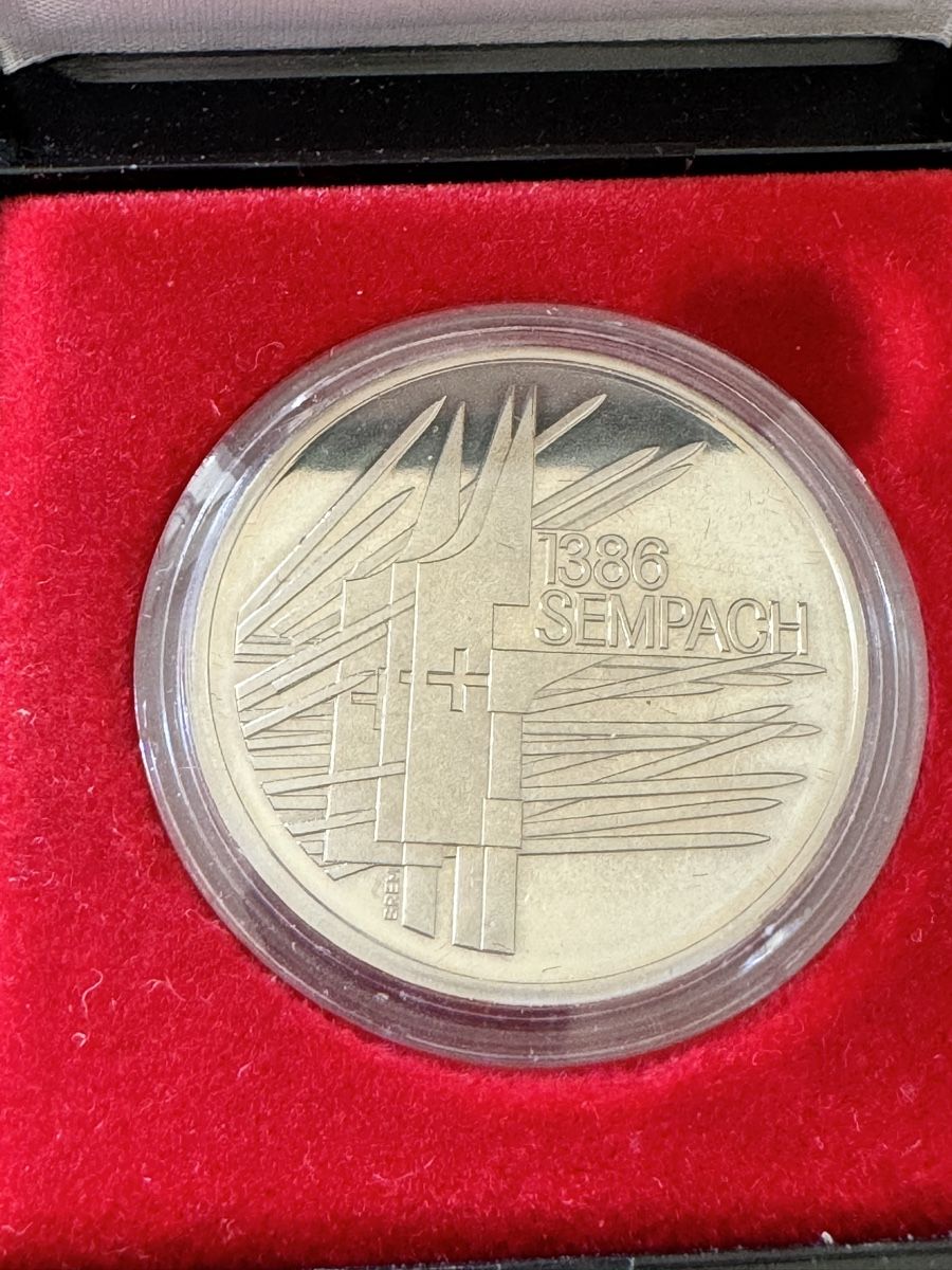 Tutti le monete: 5 Franken Sempach PP – Usato da Meilen venduto da coins4sale