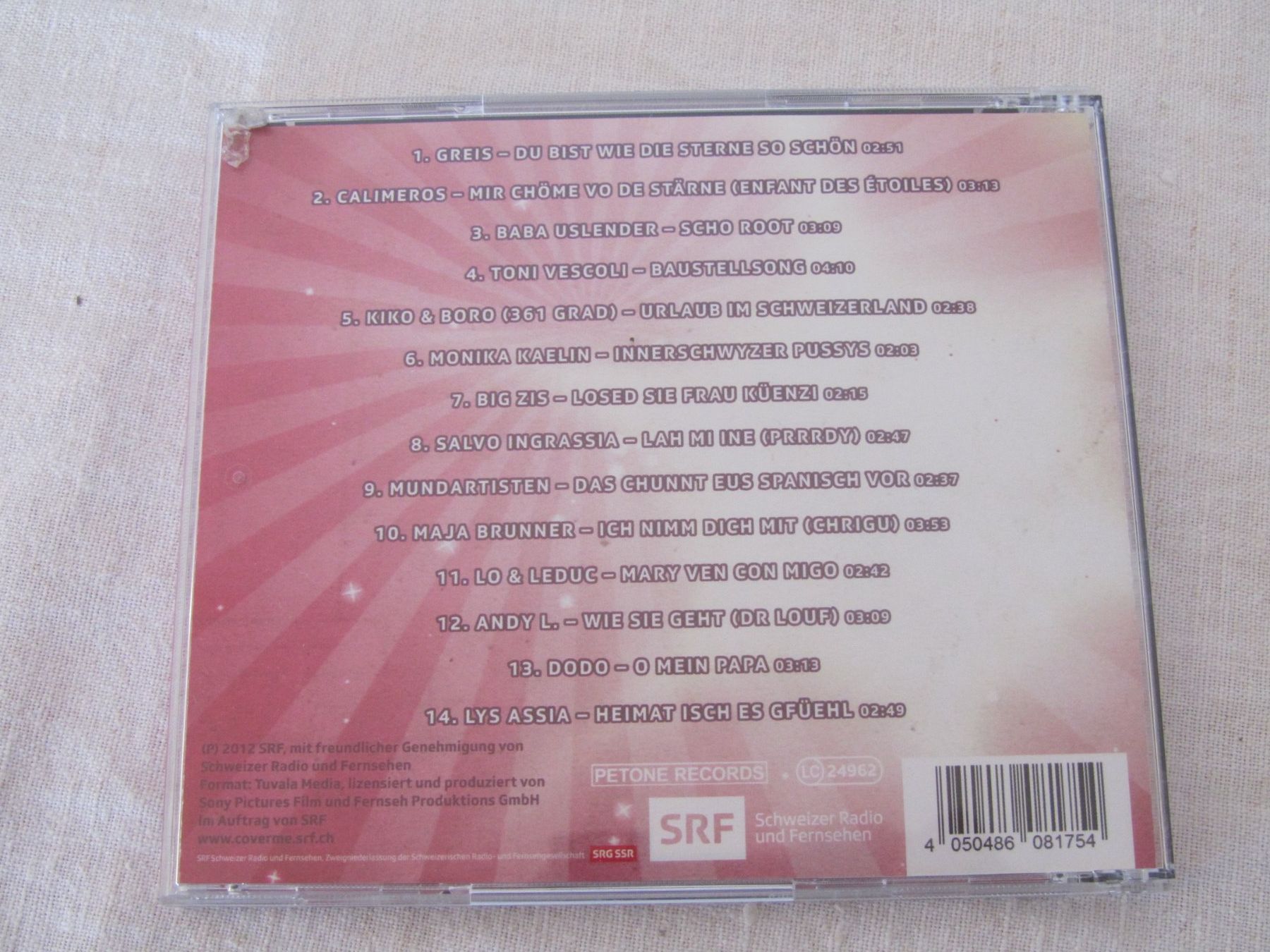 CD: Cover Me 2012 – Usato da Seengen venduto da mikelele 1