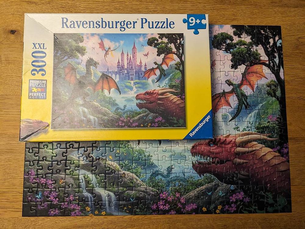 Puzzles: Ravensburger Puzzle - Magischer Drache – Gebraucht aus Bonstetten von introwertyk 1