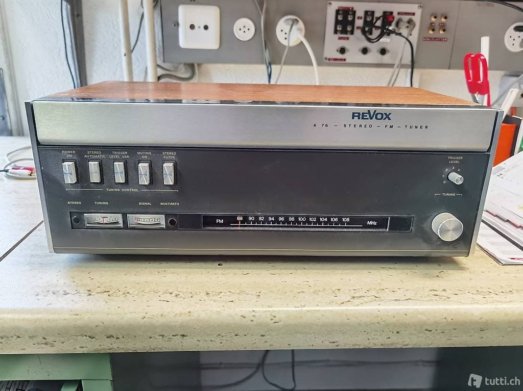 Radio: Revox A 76 Tuner – Difettoso da Horw venduto da Bucher_AG_Horw