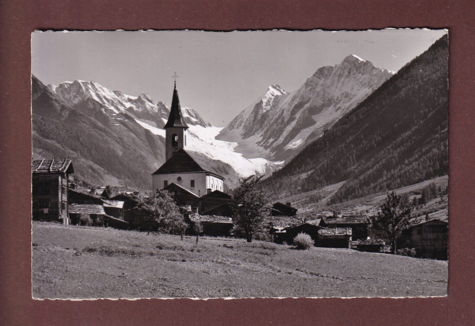 Cartes postales: KIPPEL im Lötschental - Langgletscher – D'occasion à Pully par nicecards-shop