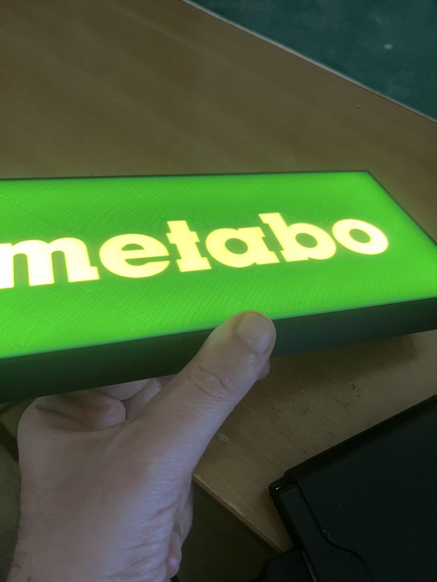 Lampade: Lampe lightbox led Metabo  – Nuovo (secondo la descrizione) da Noville venduto da Berlusconi55 1
