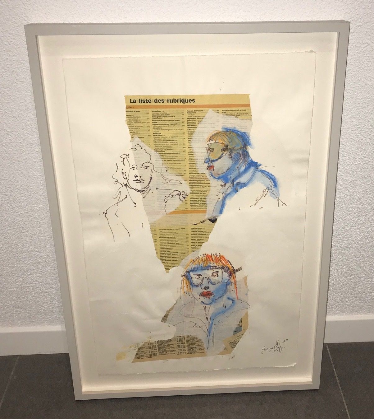 Gemälde: Tableau original - Corinne Gassmann - "Rubriques" – Neu (gemäss Beschreibung) aus Givrins von Nicolux01