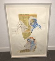 Tableau original - Corinne Gassmann - "Rubriques"