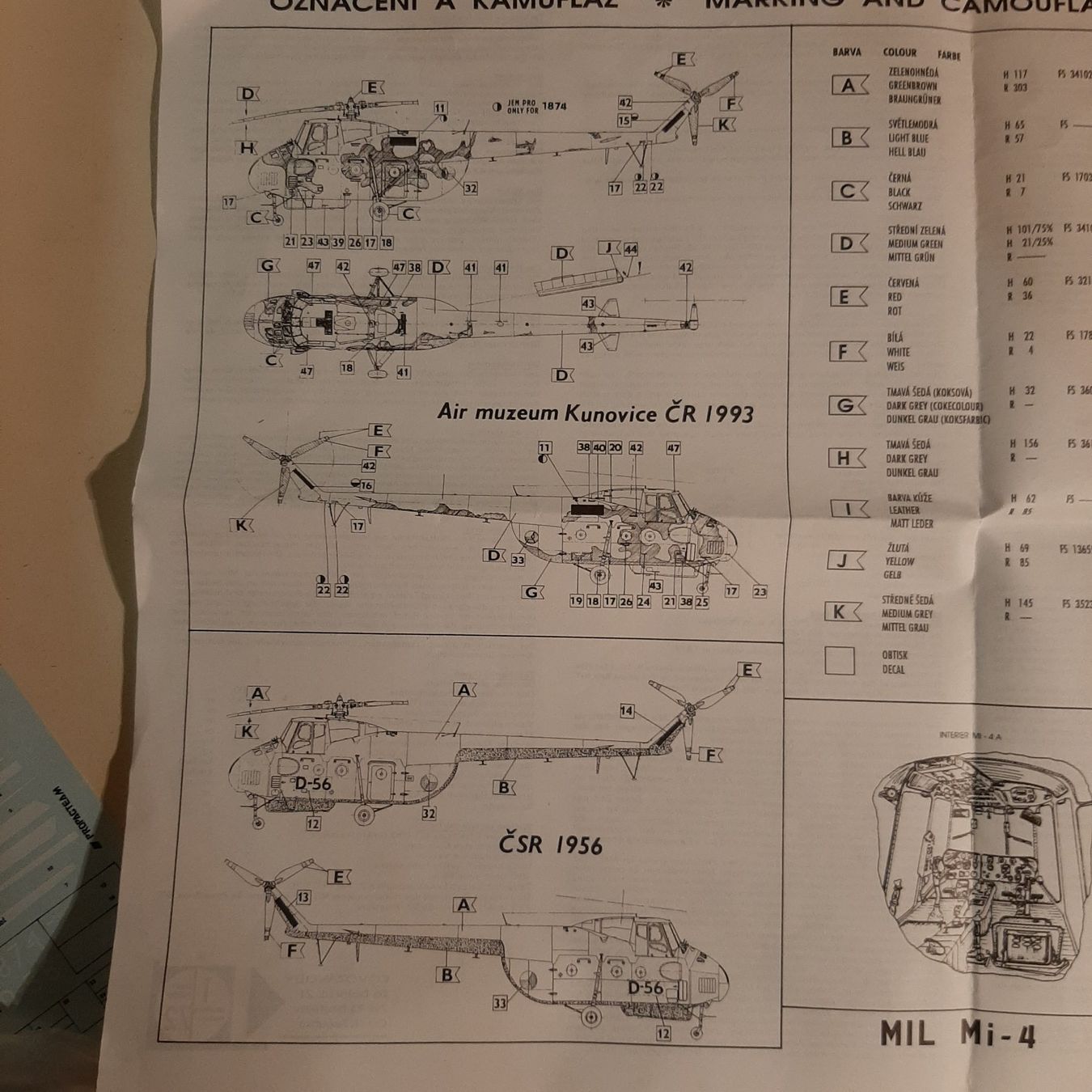 Kit di modellismo & Modellini statici: 2030 ... MIL Mi-4 ... KP 34 – Usato da Bonstetten venduto da Benibanny59 2