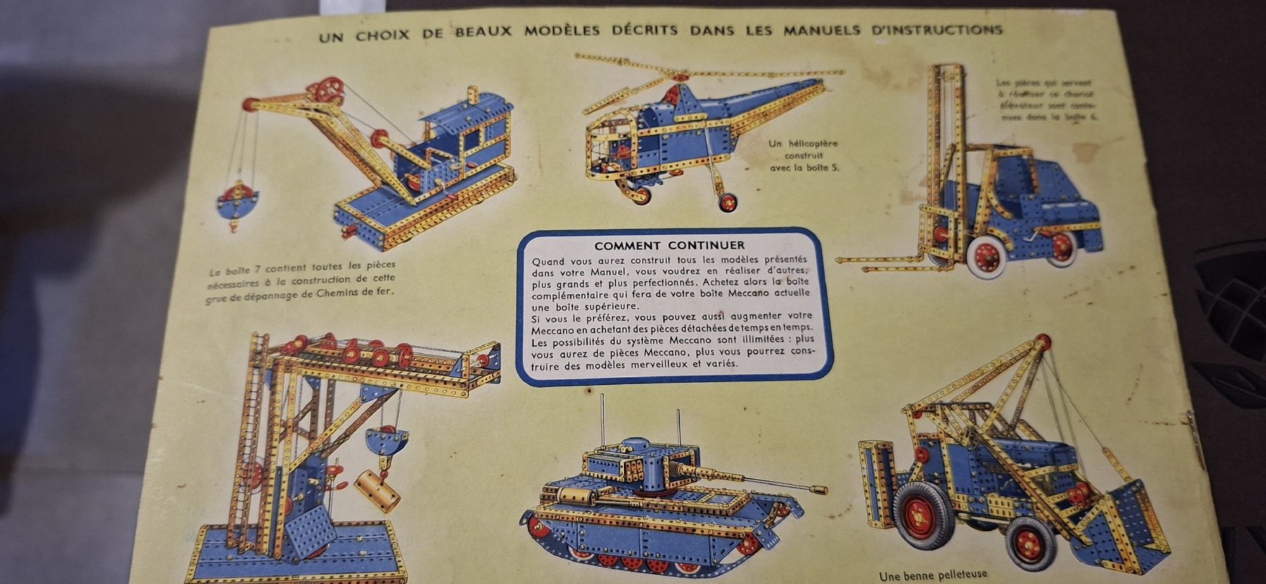 Meccano Baukästen: MECCANO ANNEES 50 – Gebraucht aus Bercher von gfc_cs28 4