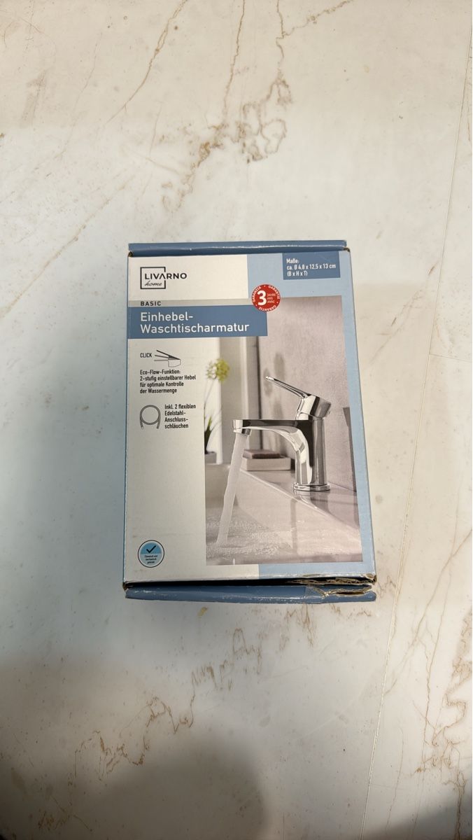 Armaturen: LIVARNO BASIC Einhebel-Waschtischarmatur neu – Neu und originalverpackt aus Geuensee von ibro07
