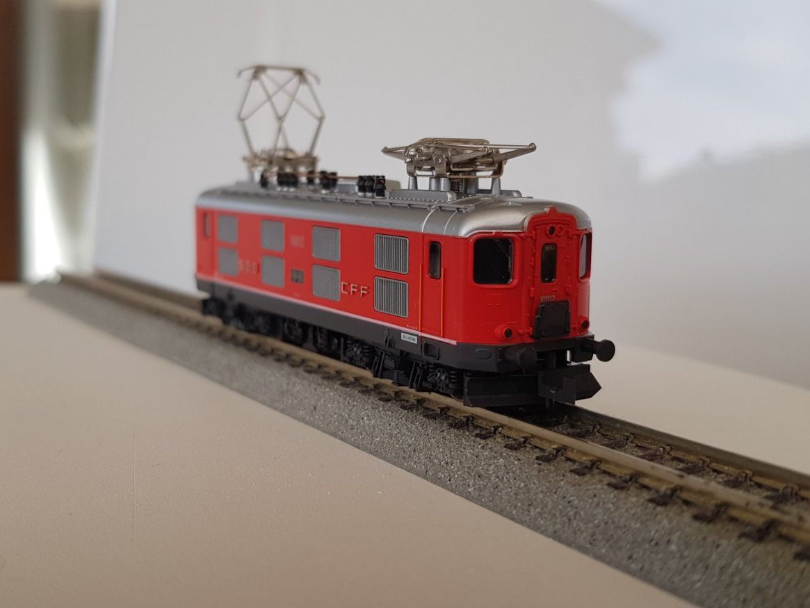 Kato Modelleisenbahnen: KATO 11604 SBB Re 4/4 I #10012 Pendelzugversion – Neu (gemäss Beschreibung) aus Mittelhäusern von Sbe3147 1