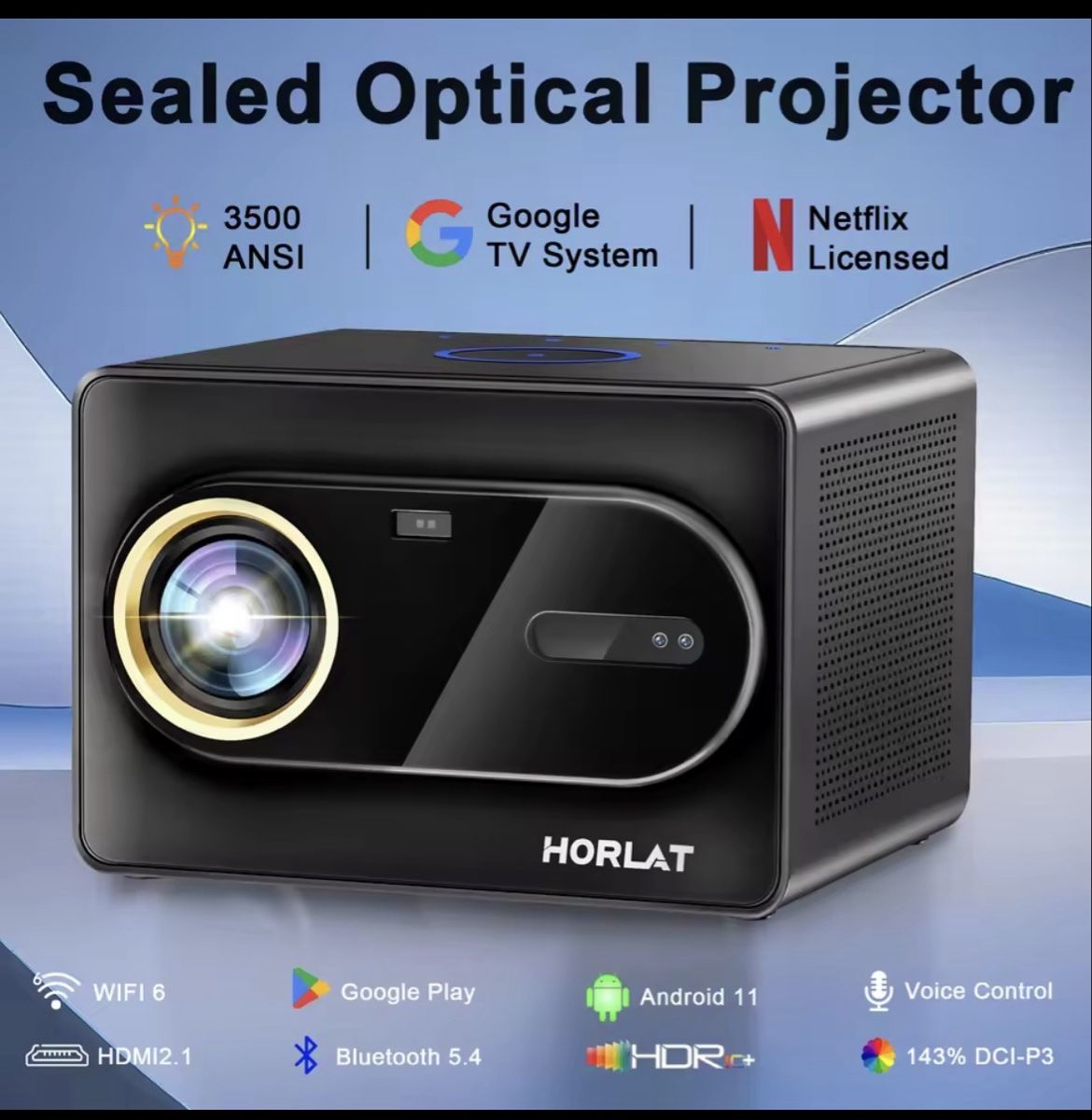Proiettori: Horlat Projector 4k FHD – Nuovo (secondo la descrizione) da Dübendorf venduto da raj_x5xl 1