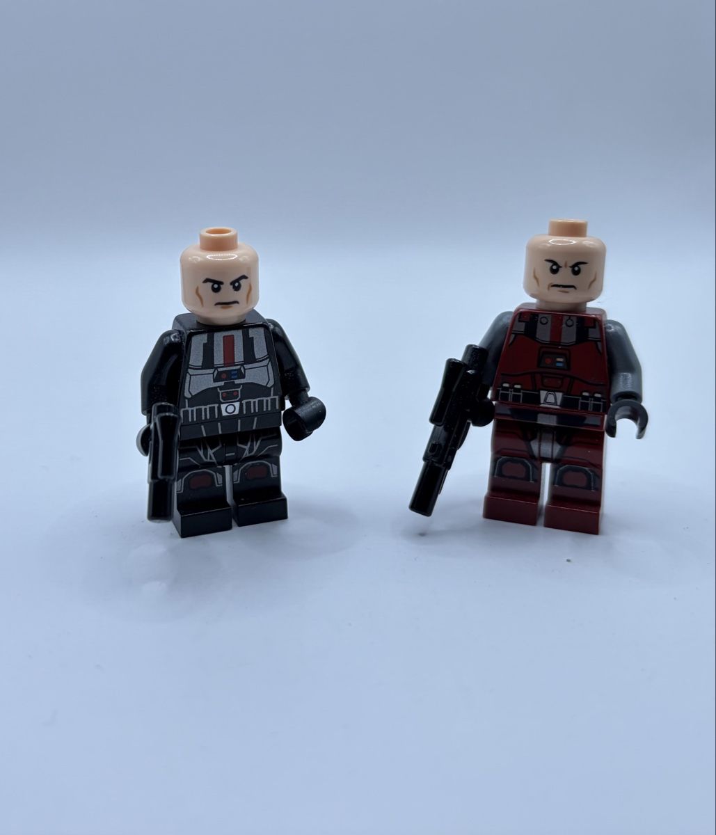 Lego Statuette: Lego Star Wars 2x Sith Trooper Rot/Schwarz – Usato da Bern venduto da Nik_Stock 1