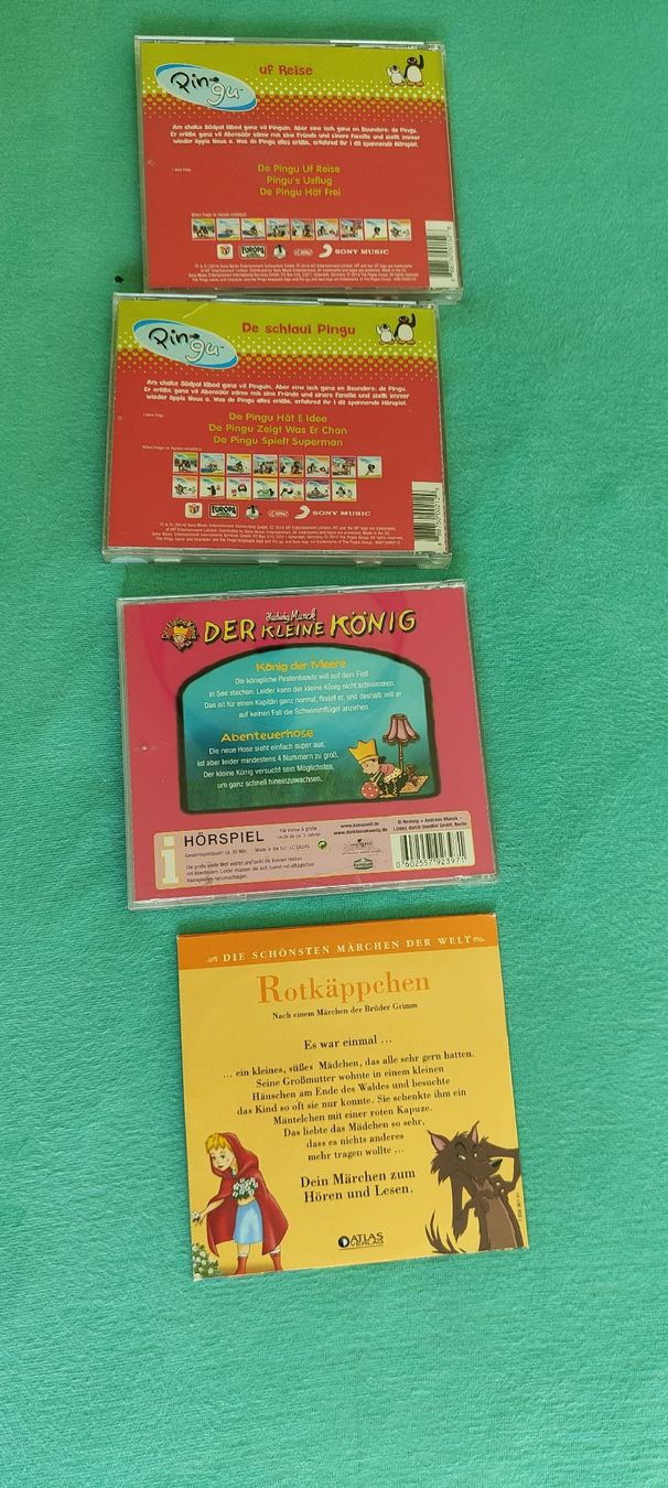 CD: 4 Kinder Hörspiel CDs  – Usato da Effretikon venduto da jeb_l9k5 1