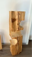 Rustikaler Toilettenpapierständer aus Holz - Unikat!