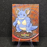Pokemon Topps Holo Foil Blue 1. Edition/Print EN Nidoqueen