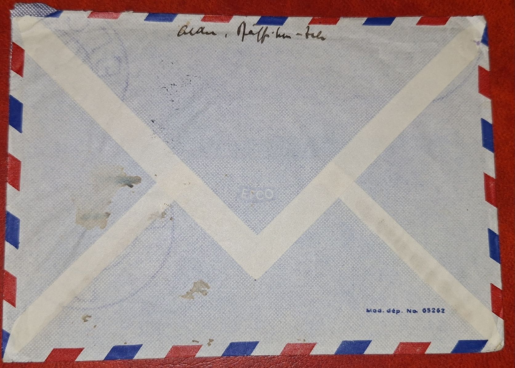 Alle Briefmarken: Pro Patria 1951 Flugpostbrief Pfäffikon / Kanada – Gebraucht aus Balgach von SIMEON27 1