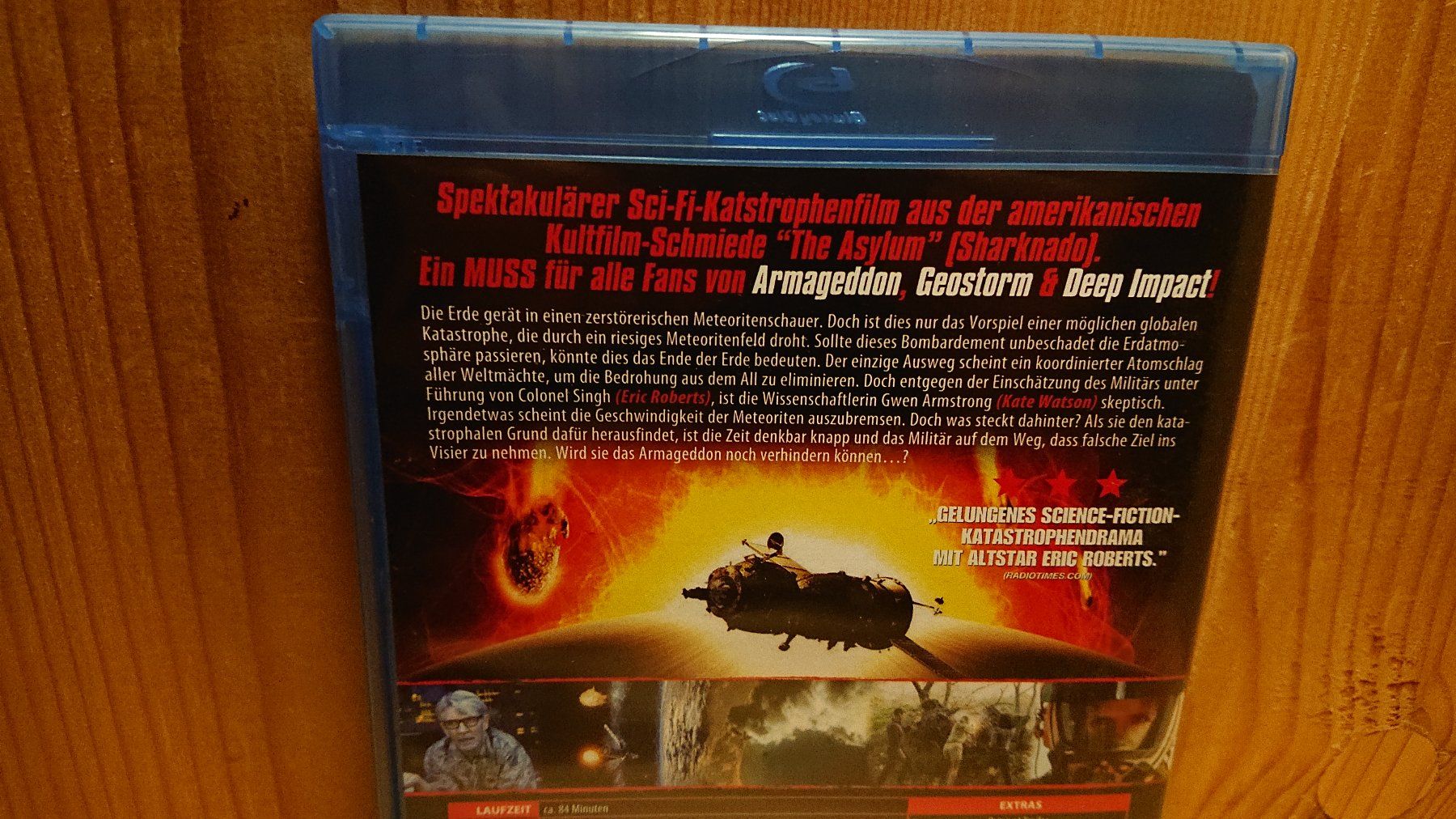 Tutti i DVDs: COLLISION EARTH Blu-Ray mit Eric Roberts und Kate Watson – Usato da Wilderswil venduto da Exebub 2