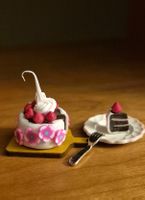 süße Torte für Puppenhaus/Puppenstube 