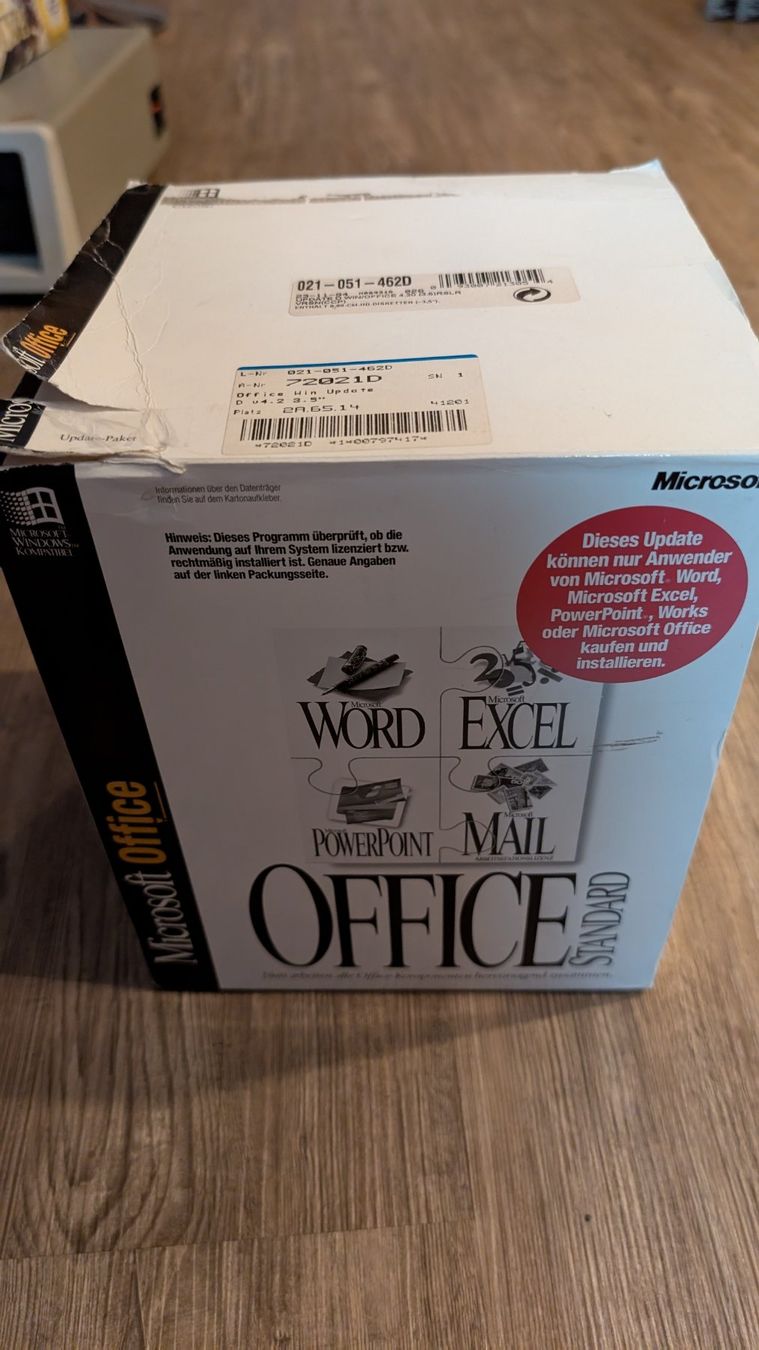 Microsoft Software: Microsoft Office 4.20 (1994) Standard/Update – Gebraucht aus Bad Ragaz von MR_BR 8