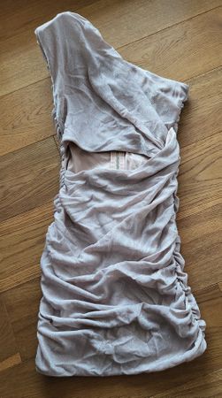 BSB Glitzerkleid One-Shoulder XS Party- Cocktail-Festkleid