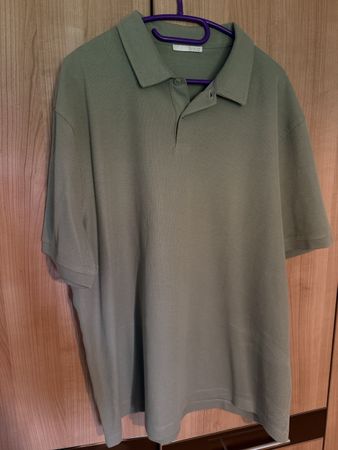 Sommerliches Poloshirt in Olivgrün, Grösse XXL-4 Stück
