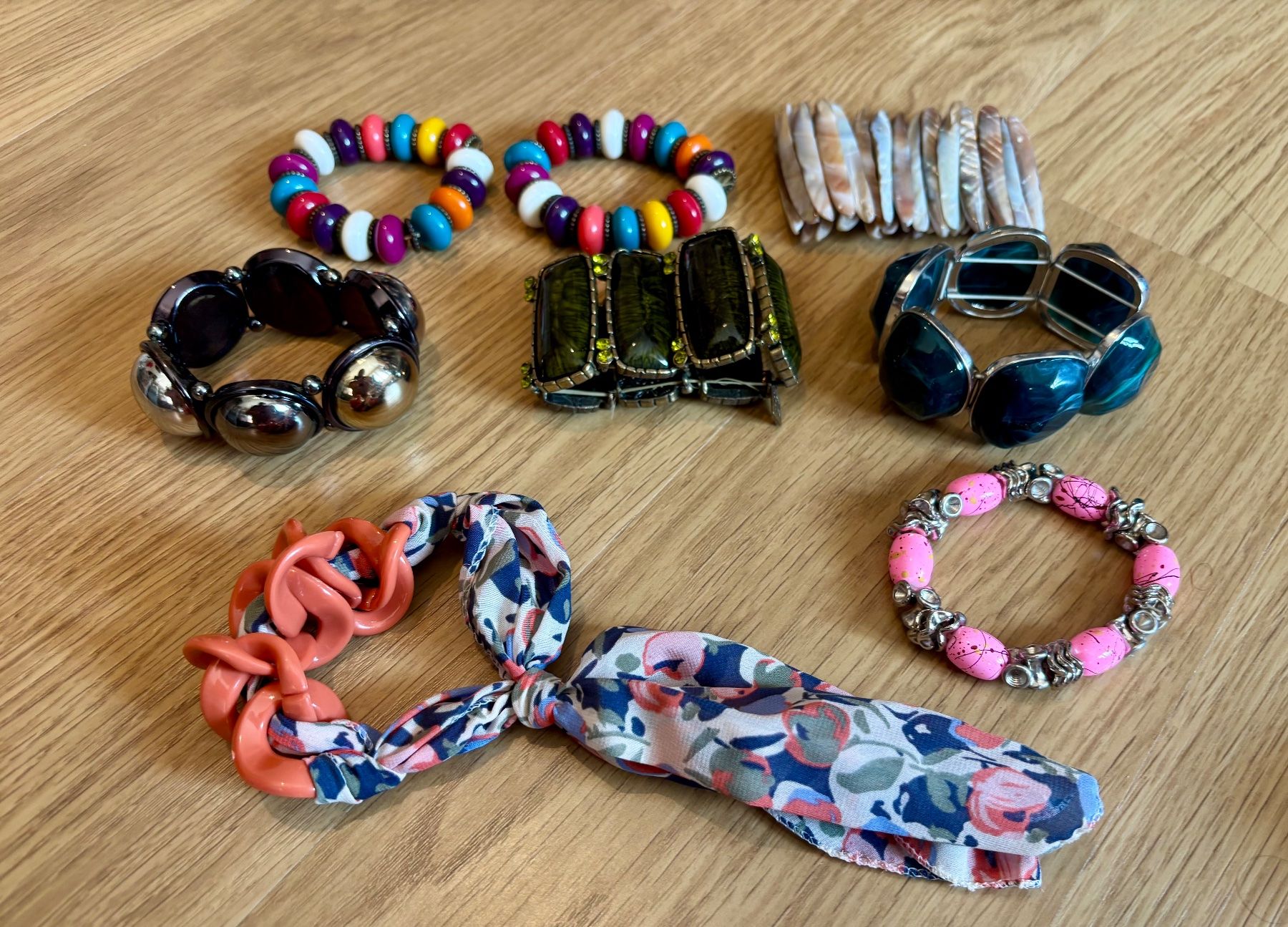 Bracciali & Braccialetti: Sommer Set: 8 Armbänder, bunt – Usato da Baden venduto da Tiffany6878 4