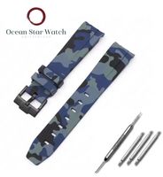 MoonSwatch Armband in Camo Royal Blue mit Tools