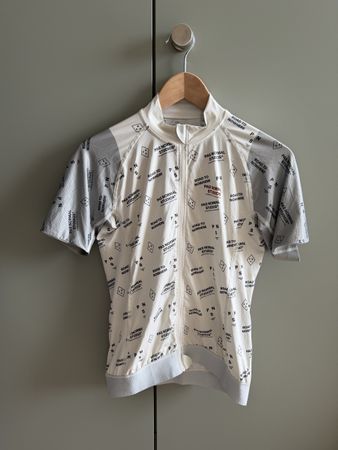 Radtrikot Pas Normal Studios weiss Grösse L neuwertig