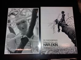 Pio Rimensberger HARLEKIN mit Originalfoto 2 x signiert rar