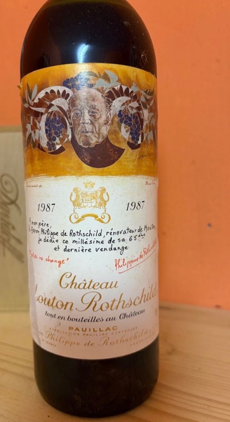Mouton Rothschild Wein: CHATEAU MOUTON ROTHSCHILD 1987 – Gebraucht aus Walchwil von watch1510 2