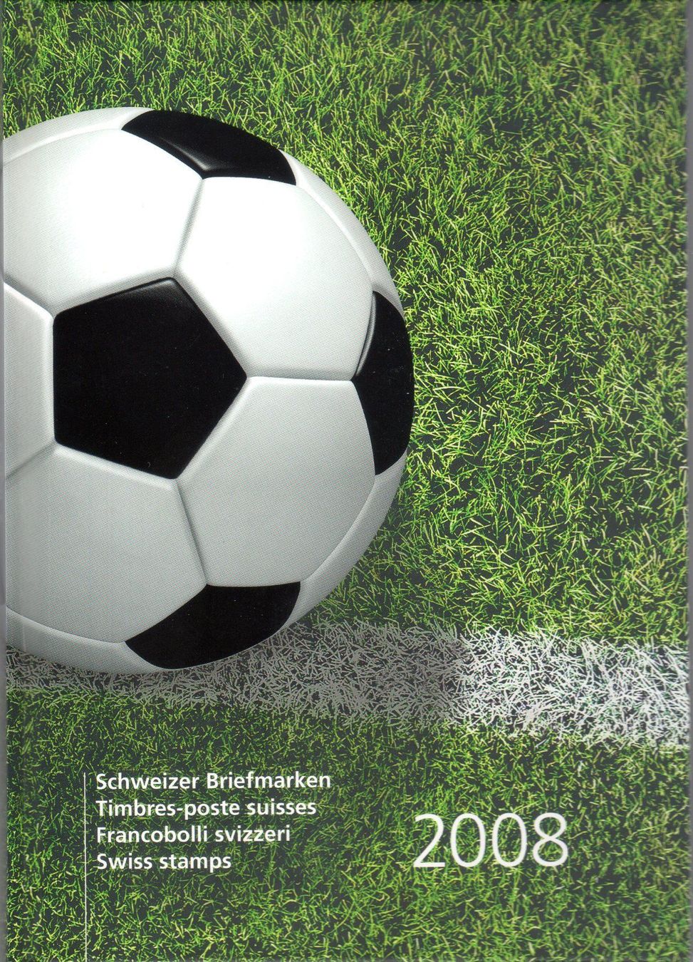 Tutti i francobolli: JAHRBUCH 2008 ORIGINAL MIT HALBMONDSTEMPEL – Nuovo (secondo la descrizione) da Losone venduto da EM2019