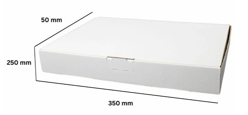 Kartons: 100 Stk Postkarton 350x250x50mm – Neu (gemäss Beschreibung) aus Tennwil von andreas_gabriel