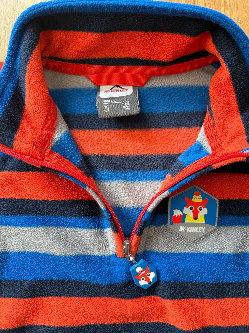 Maglioni & Felpe: McKinley Fleece Pullover gestreift Grösse 98 – Usato da Buchs SG venduto da VintageHomeCH 1
