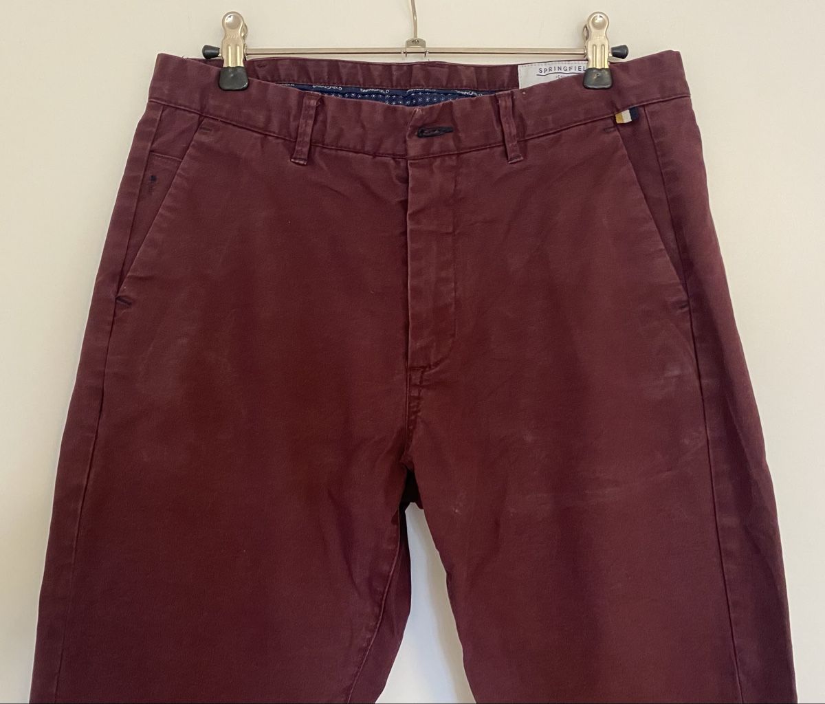 Hosen: Chinos rouge foncé - Springfield - Taille 38 – Gebraucht aus Nyon von meganhw 2