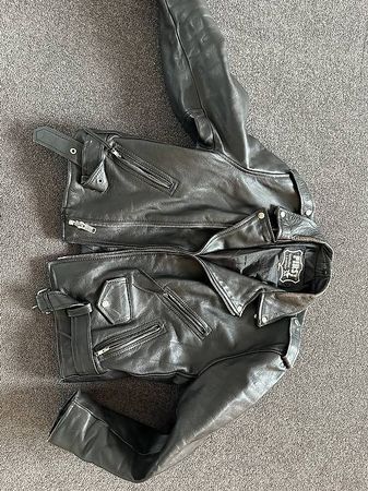 Motorrad-Lederjacke