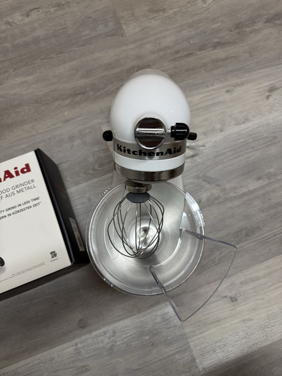 Kitchenaid Elettrodomestici da cucina: Kitchenaid Classic in Weiss inkl. Fleischwolf – Usato da Rümlang venduto da Feflo 3