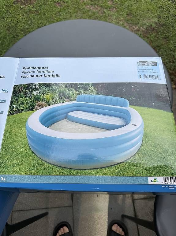 Piscines: Familienpool – D'occasion à Ebikon par Bubich