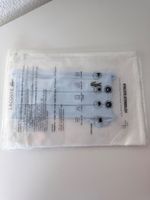 LACOSTE Gesichtsmaske blau M neu 100% Baumwolle