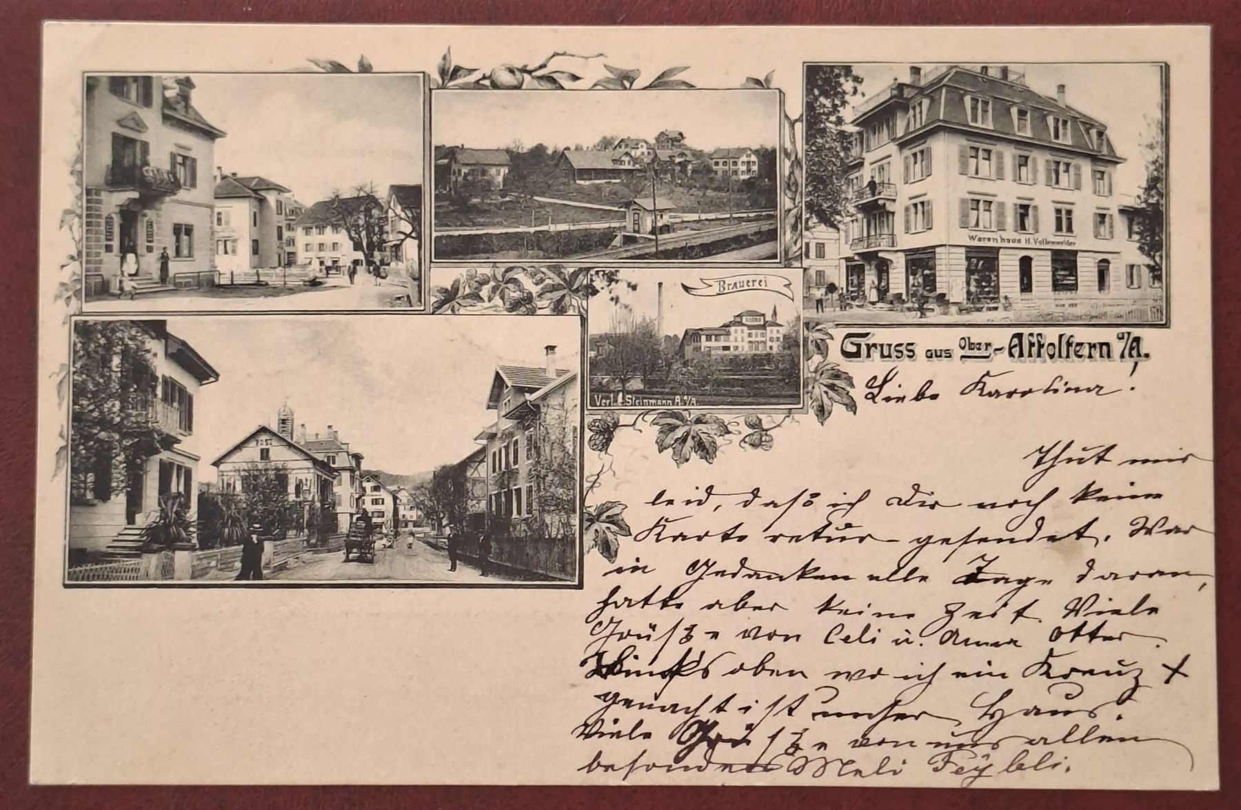 Cartoline postali: Gruss aus Affoltern am Albis – Usato da Affoltern am Albis venduto da Ab_1.-