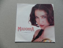 Single 7" Pop Rock Sängerin Madonna 1989 Cherish Supernaturl