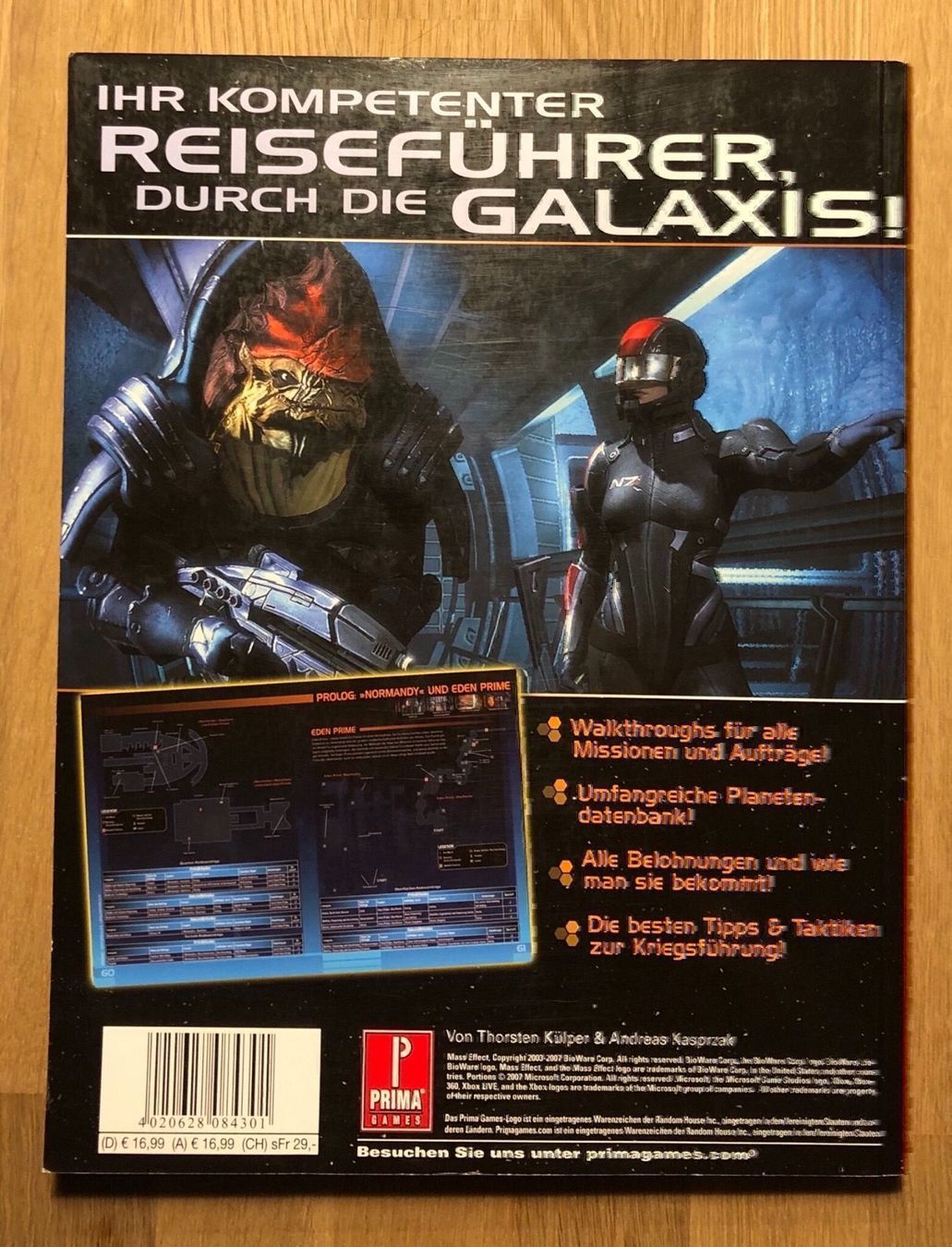 Spiele: Mass Effect Lösungsbuch – Gebraucht aus Kestenholz von Inna09 1