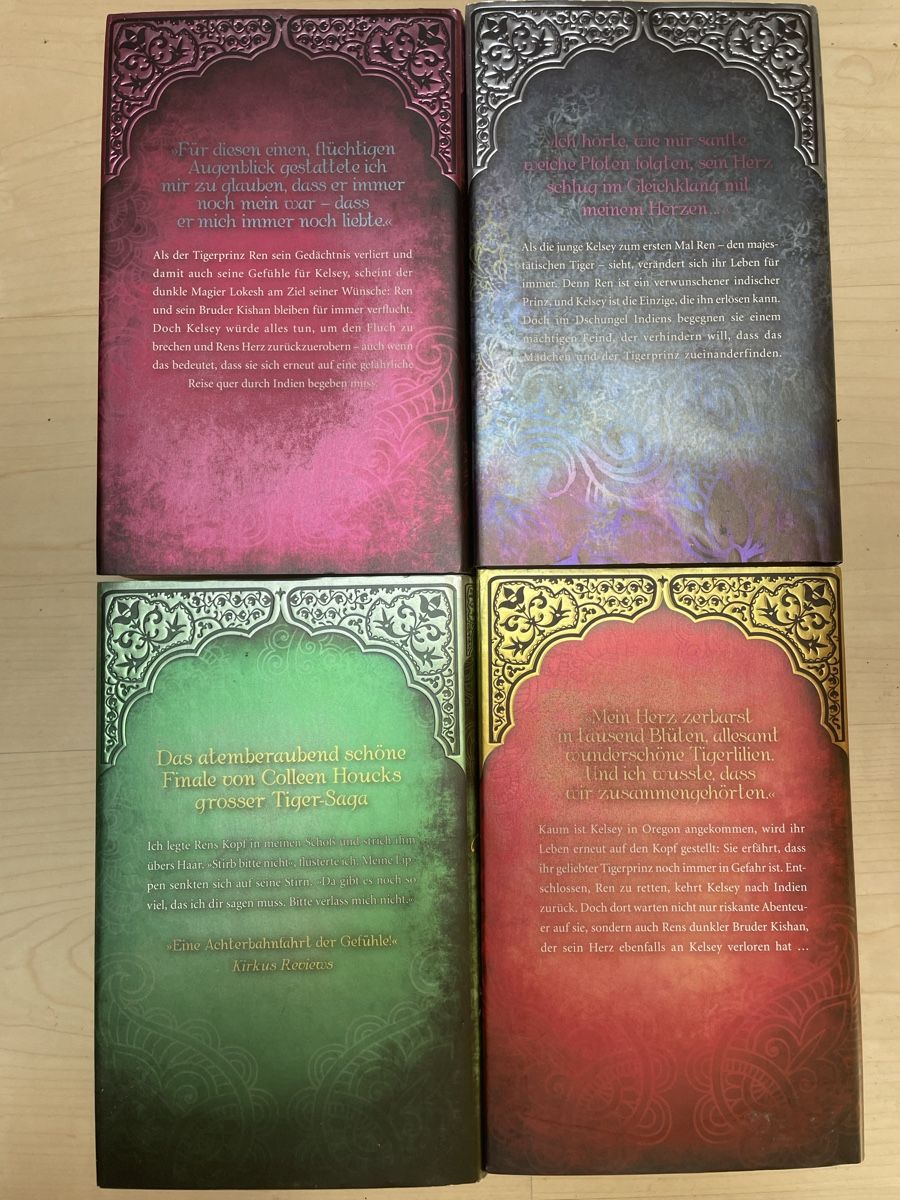 Libri: Colleen Houck Tiger-Saga – Usato da Schnottwil venduto da MysticWitch 1