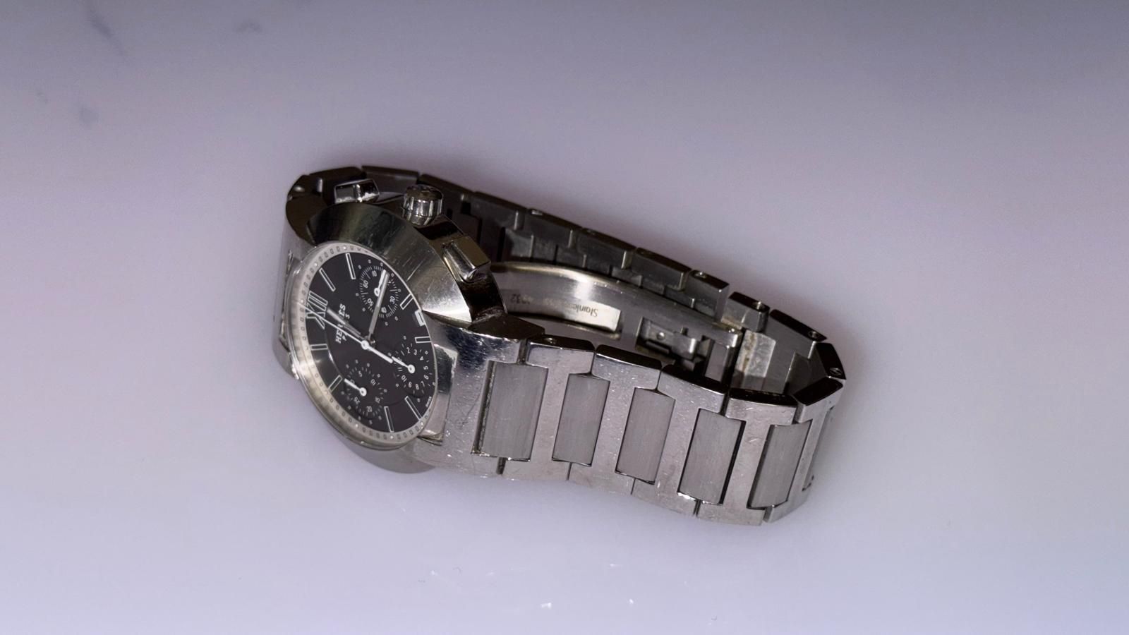 Hermès Montres: Hermes Chronograph Uhr Herren Stahl – Neuf (Voir description) à Bolligen par cla_856t 3