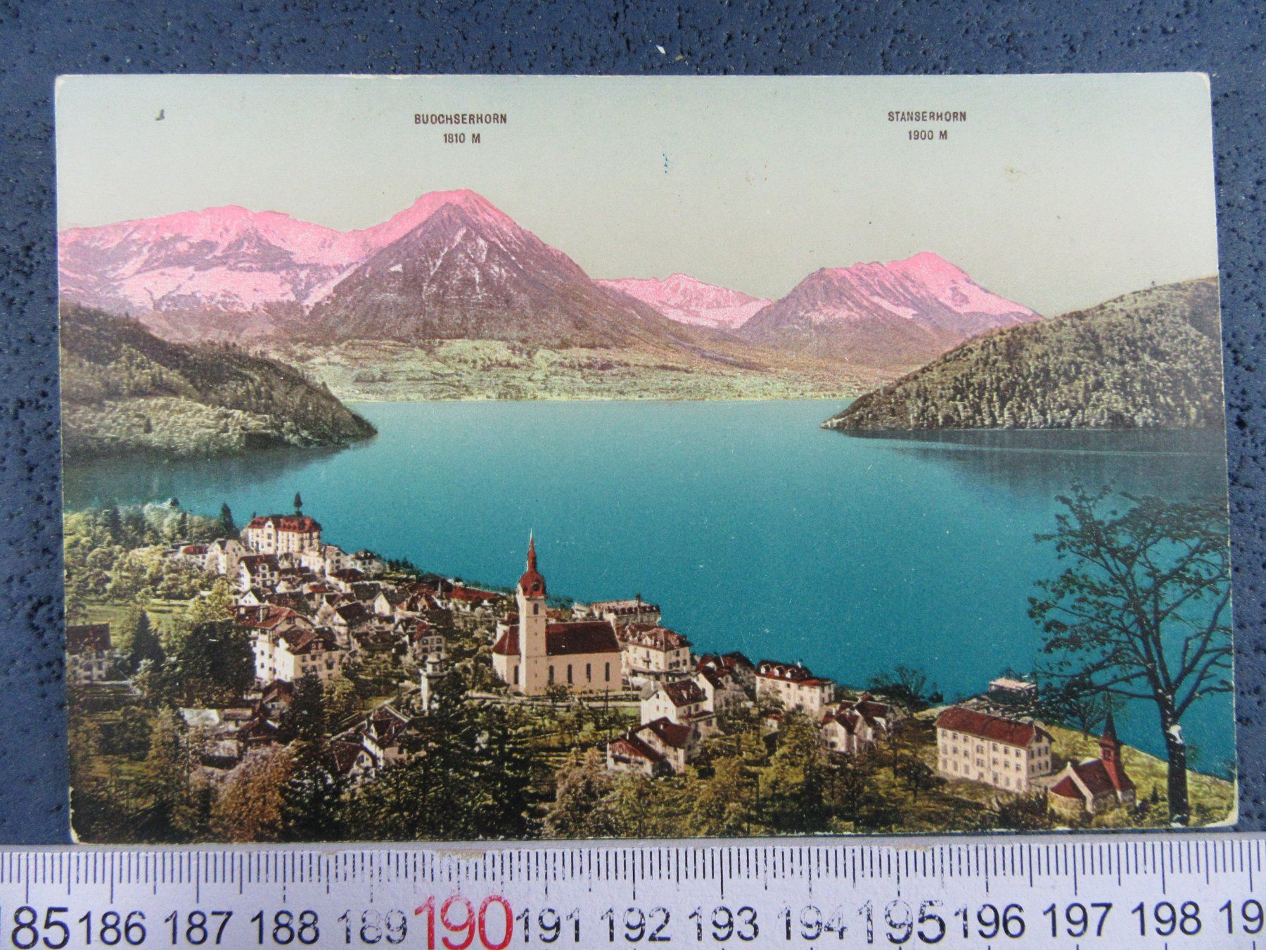 Cartoline postali: VITZNAU LU AK LUFTBILD VOGELSCHAU – Usato da Ettingen venduto da Hausi4711