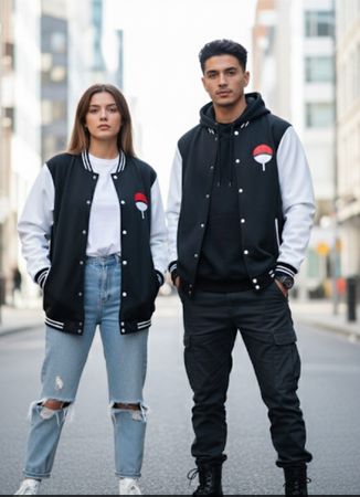 Naruto Uchiha Varsity Jacke - Itachi Design - Gr. M