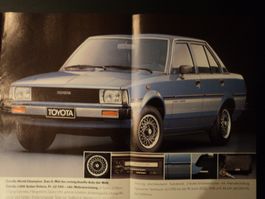 Prospekt Toyota Corolla World Champion/Carina Privilège 1981