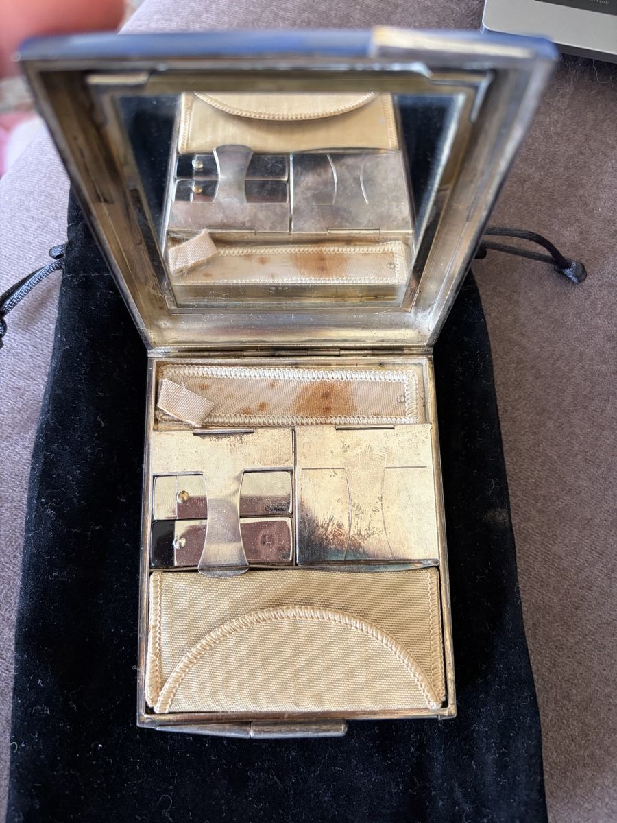 Make-up: Art Deco Kosmetikdose/zigarettenetui – Usato da Basel venduto da ew1_rp7f 1